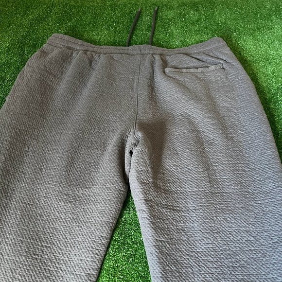 Stylus Elastic Waist Drawstring Solid Grey Sweatpants Jogger Pants Big Size XXL - Picture 11 of 11